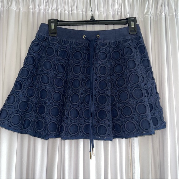 Juicy Couture Navy Blue Mini Circle Skirt - Picture 5 of 5